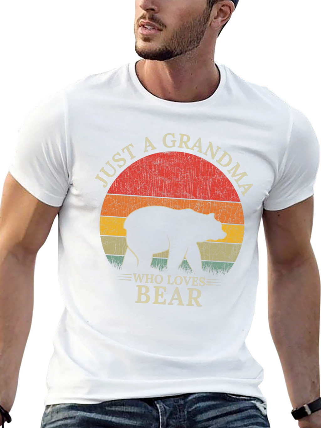 Just a Grandma Who Loves Bear T-Shirt