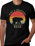 Just a Grandma Who Loves Bear T-Shirt