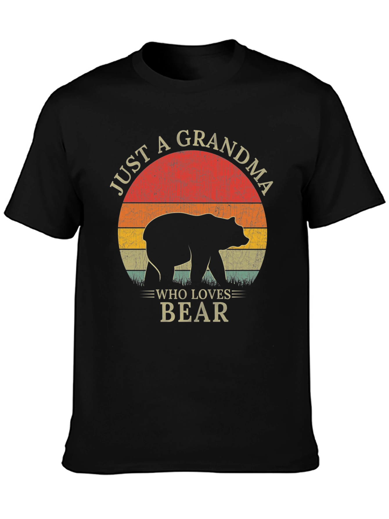 Just a Grandma Who Loves Bear T-Shirt