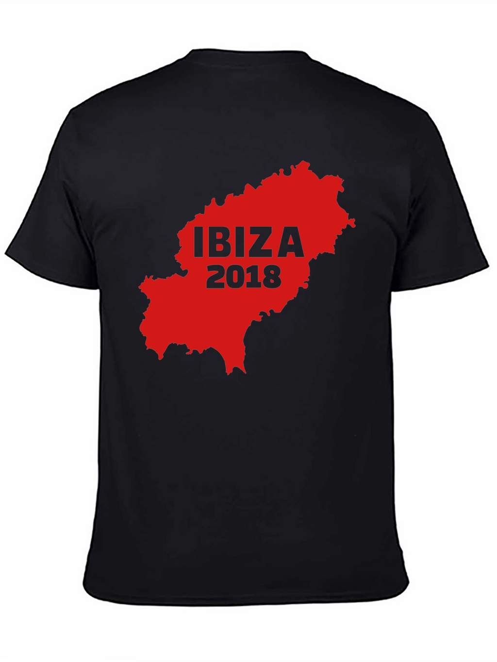 Ibiza 2018 Graphic Tee - Black T-Shirt