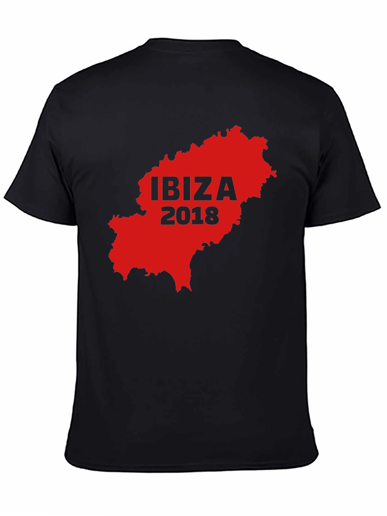 Ibiza 2018 Graphic Tee - Black T-Shirt