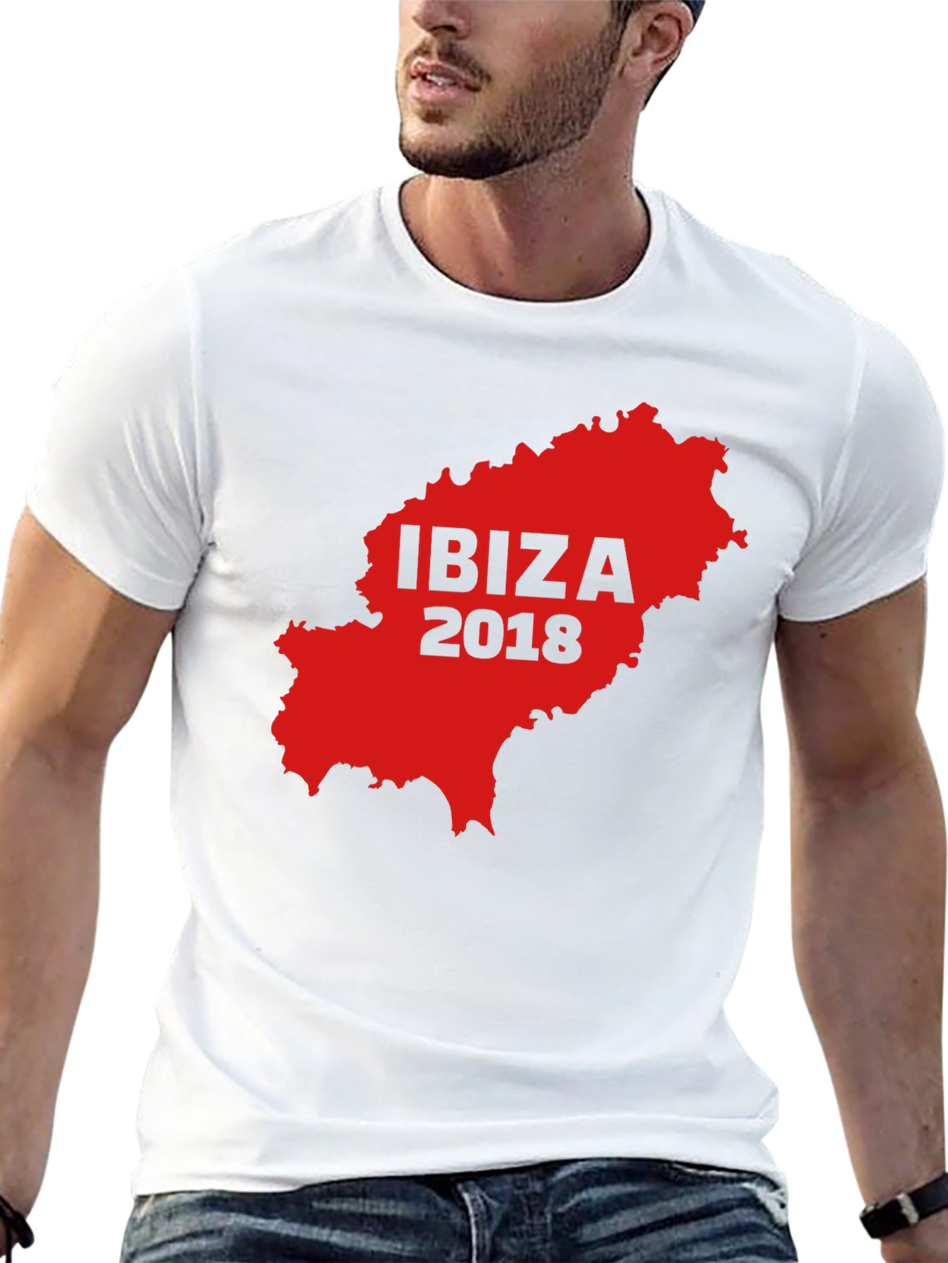 Ibiza 2018 Graphic Tee - Black T-Shirt