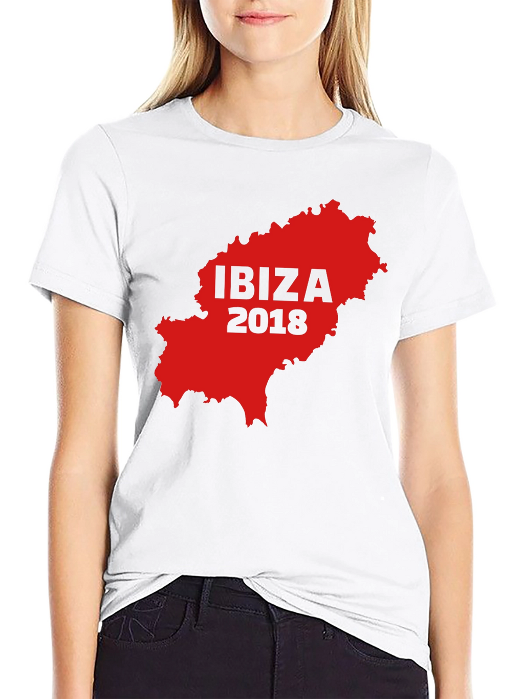 Ibiza 2018 Graphic Tee - Black T-Shirt