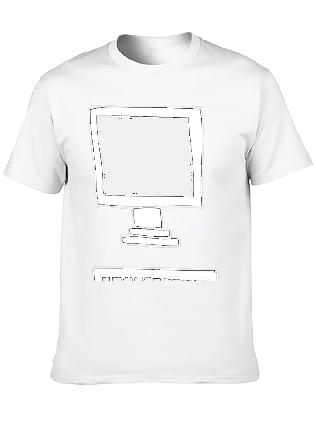 Retro Computer T-Shirt - Black Graphic Tee