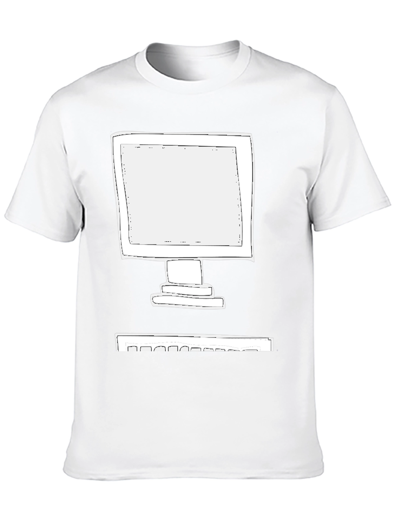 Retro Computer T-Shirt - Black Graphic Tee