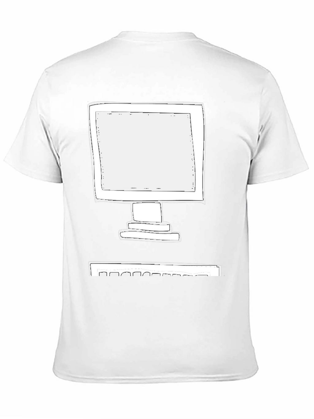 Retro Computer T-Shirt - Black Graphic Tee
