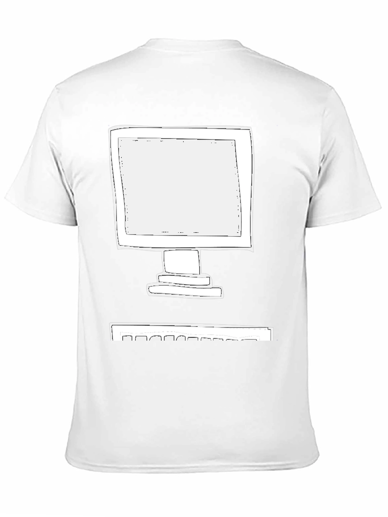 Retro Computer T-Shirt - Black Graphic Tee