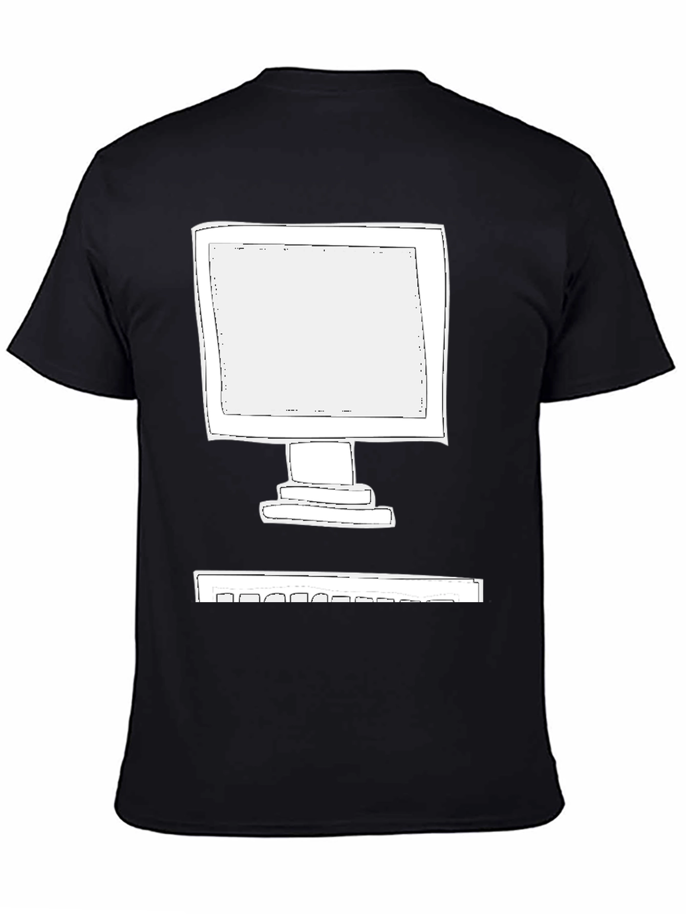 Retro Computer T-Shirt - Black Graphic Tee