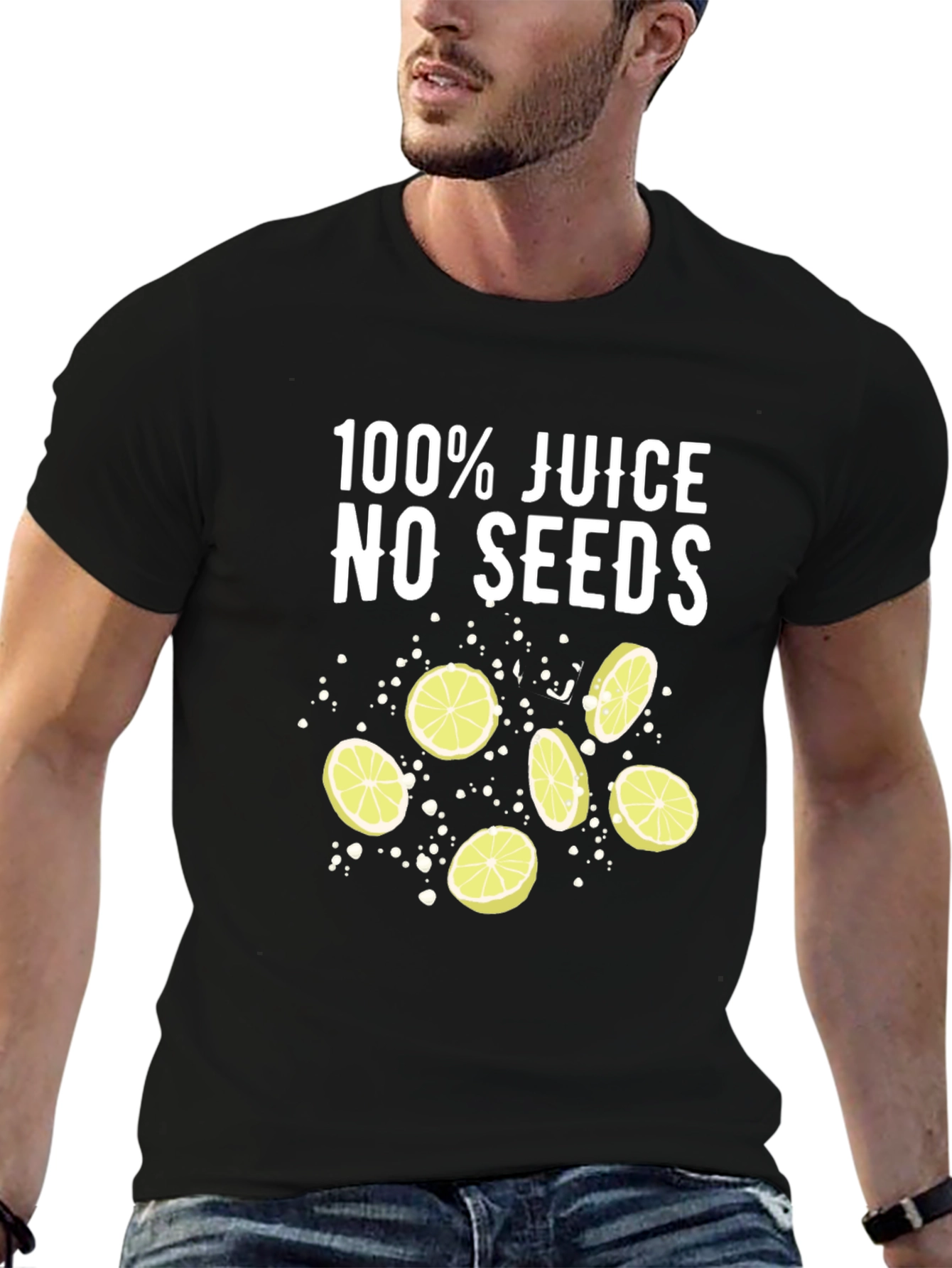 100% Juice No Seeds Graphic Tee