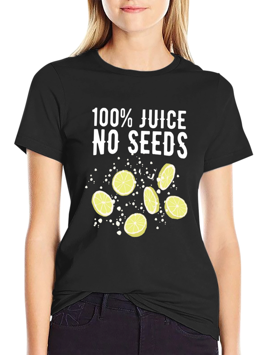100% Juice No Seeds Graphic Tee