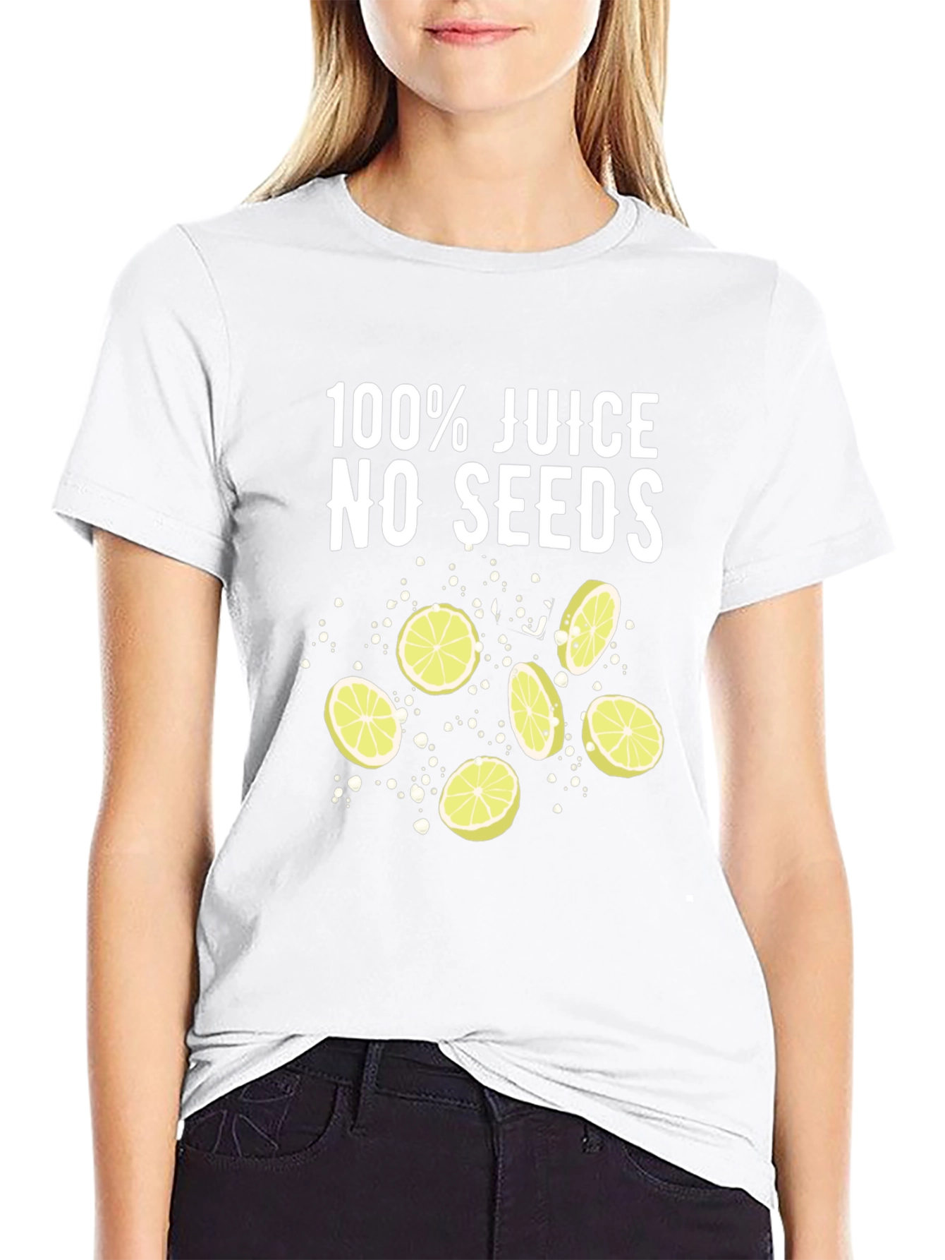 100% Juice No Seeds Graphic Tee