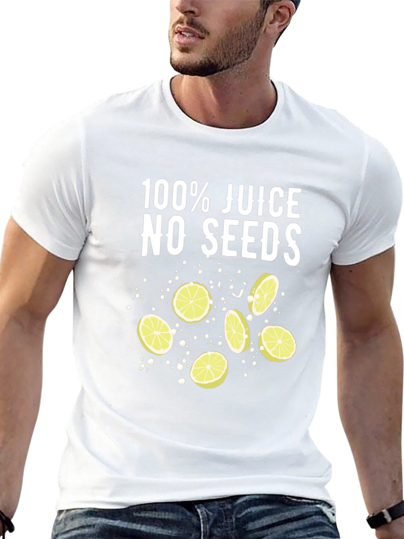 100% Juice No Seeds Graphic Tee