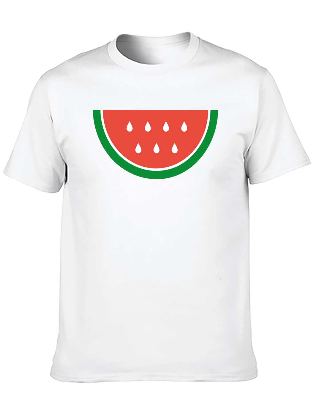 Watermelon Slice Graphic Tee - Casual Comfort