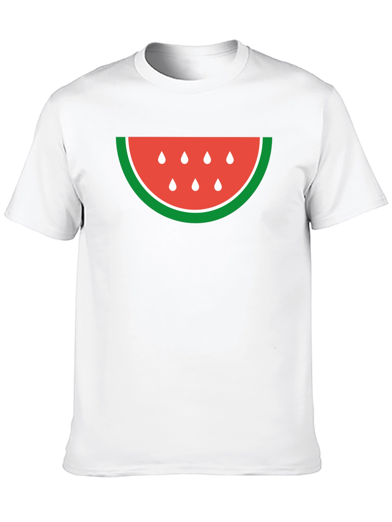 Watermelon Slice Graphic Tee - Casual Comfort