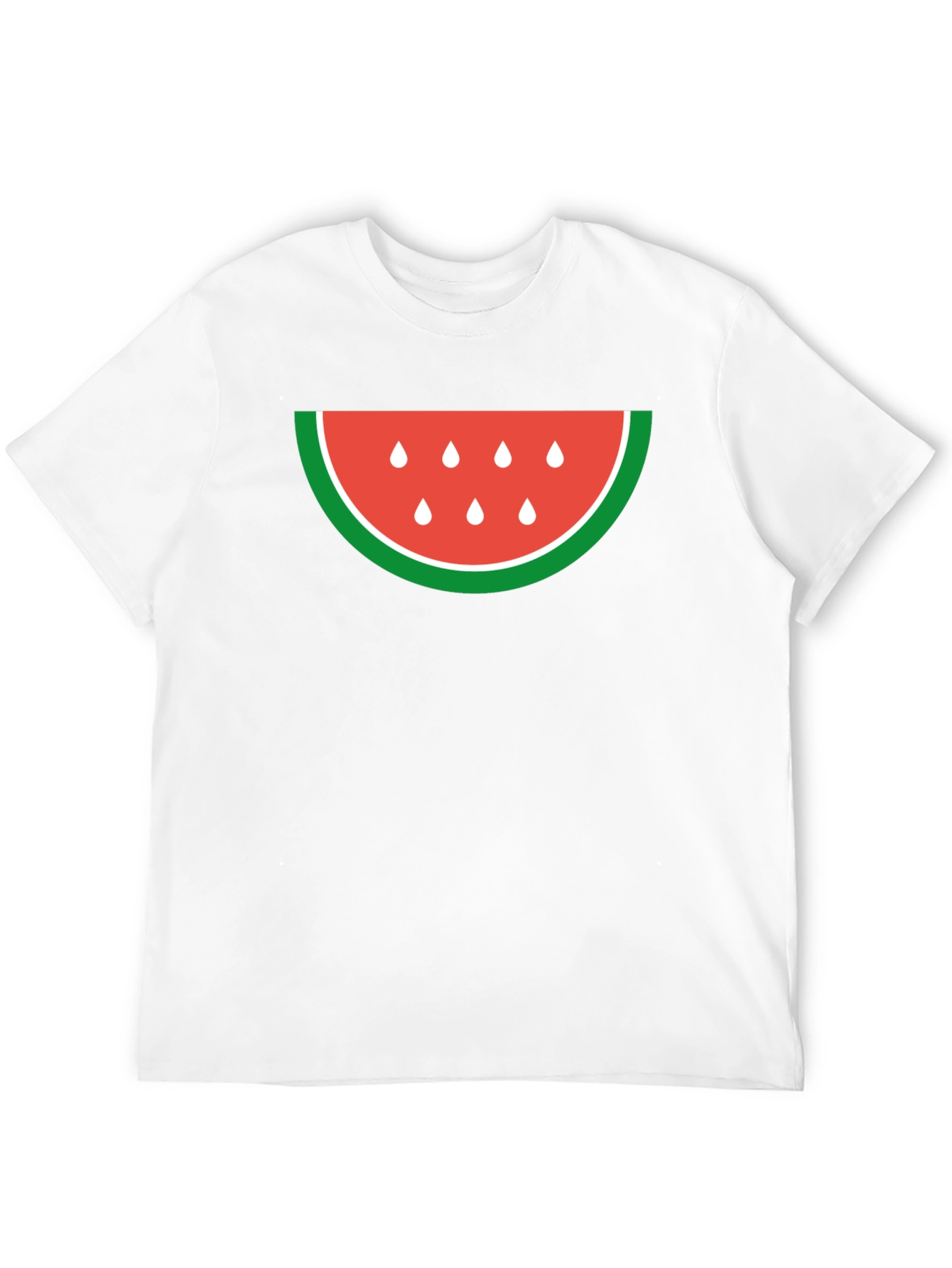Watermelon Slice Graphic Tee - Casual Comfort