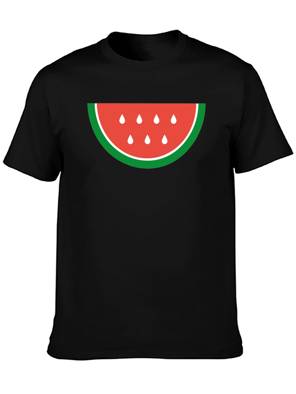 Watermelon Slice Graphic Tee - Casual Comfort