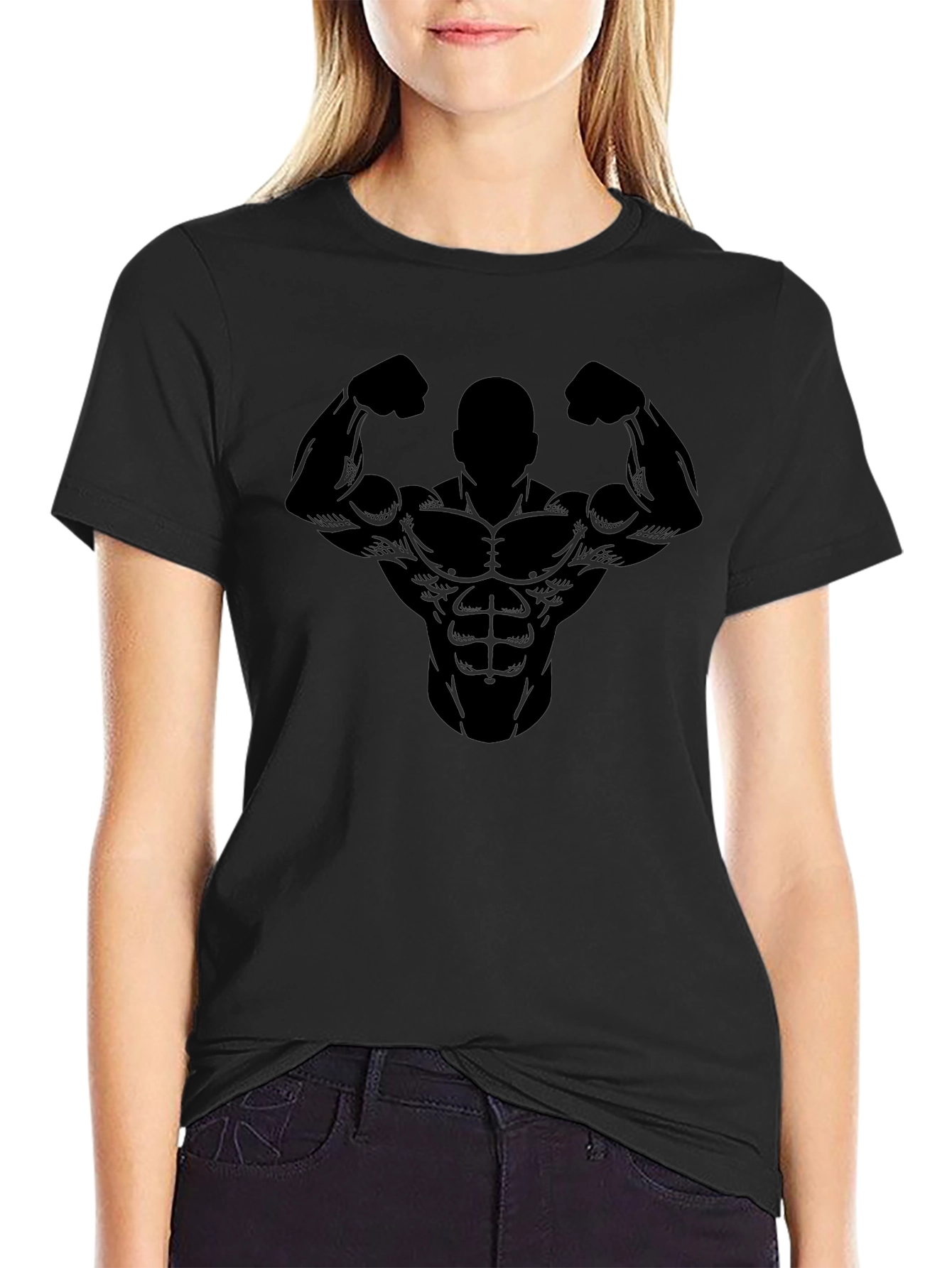 Bodybuilder Graphic Tee - Gym Motivation Shirt