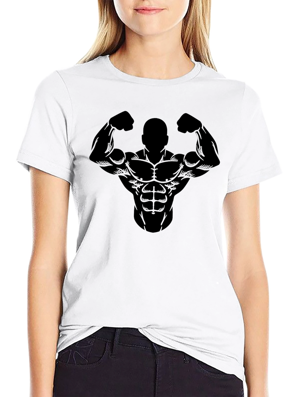 Bodybuilder Graphic Tee - Gym Motivation Shirt