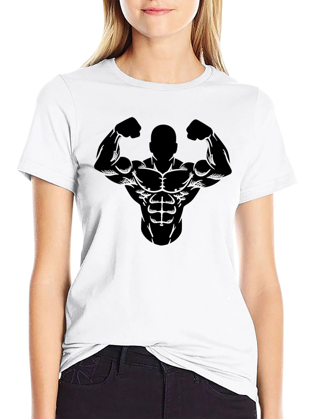 Bodybuilder Graphic Tee - Gym Motivation Shirt