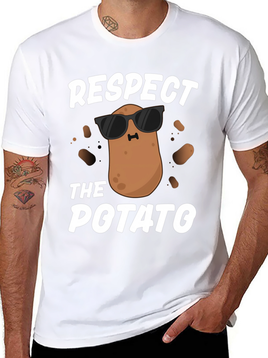 Respect the Potato Graphic Tee