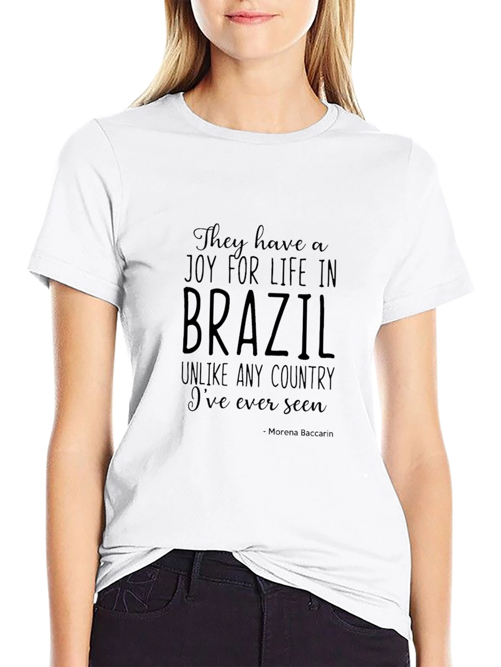 Brazil Joy For Life Graphic T-Shirt