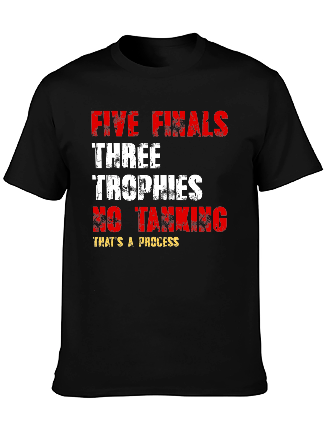 Five Finals Three Trophies Graphic Tee