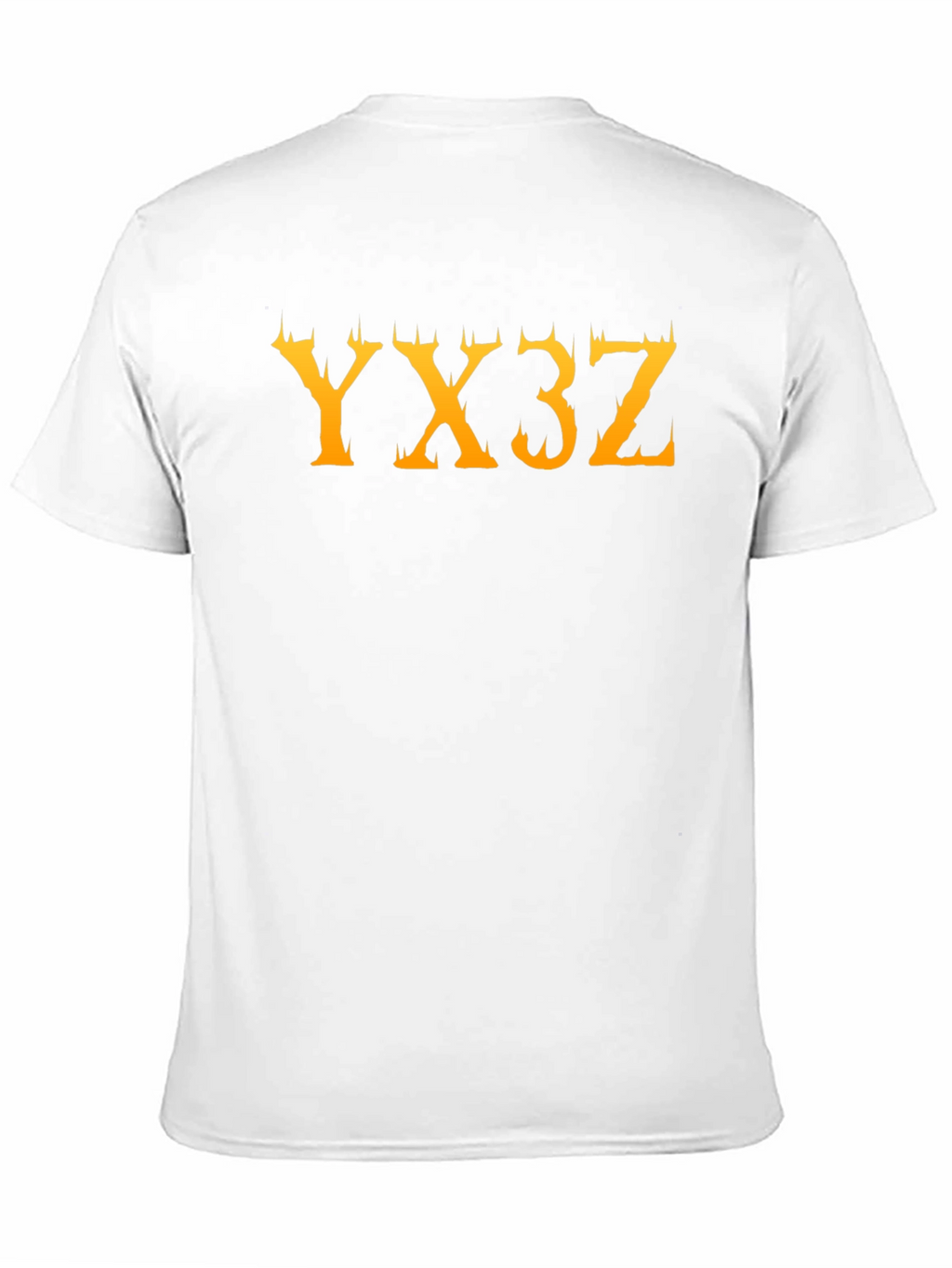 YX3Z Black Graphic Tee - Unique Design T-Shirt