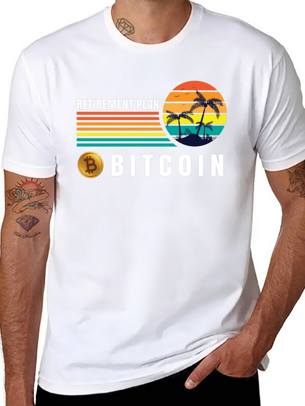 Bitcoin Retirement Plan T-Shirt - Crypto Tee