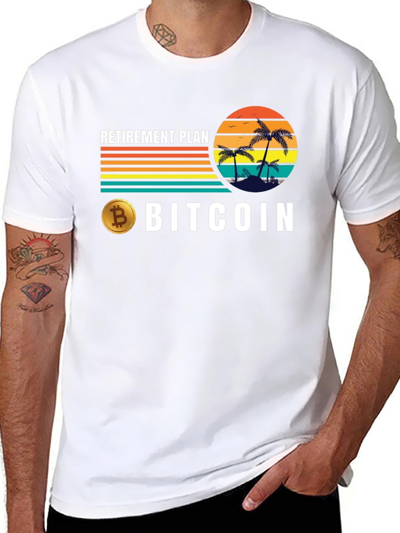 Bitcoin Retirement Plan T-Shirt - Crypto Tee