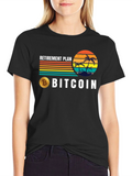 Bitcoin Retirement Plan T-Shirt - Crypto Tee