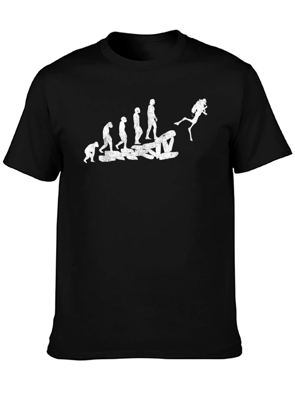 Diver Evolution Black T-Shirt
