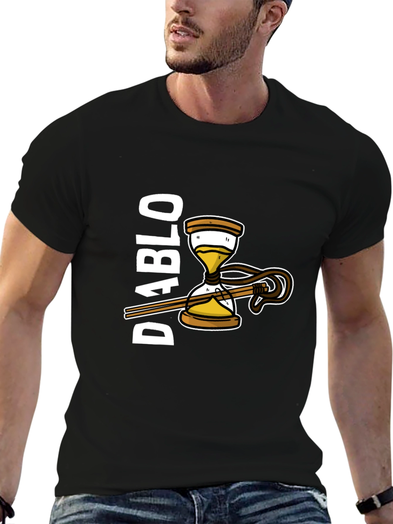 Diablo Hourglass Graphic T-Shirt - Stylish & Unique Tee