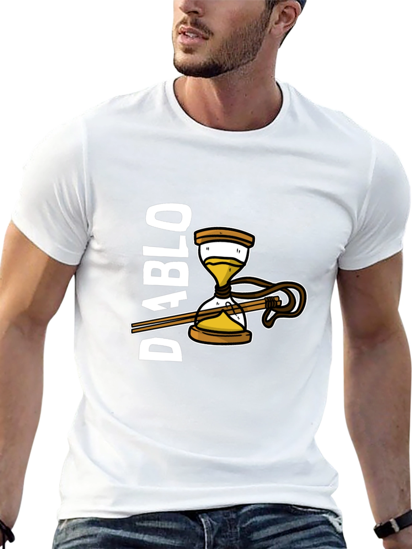 Diablo Hourglass Graphic T-Shirt - Stylish & Unique Tee