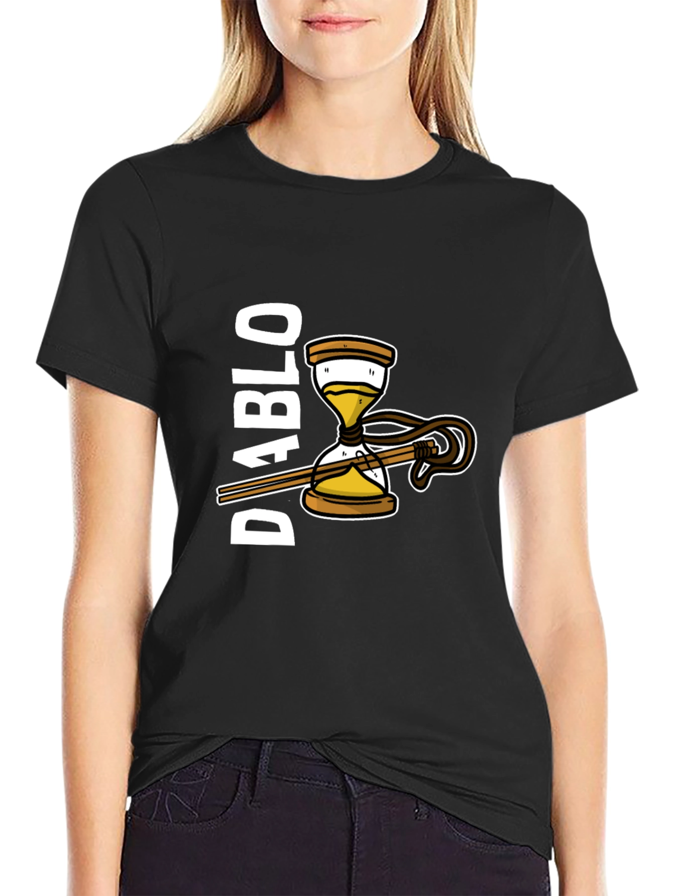 Diablo Hourglass Graphic T-Shirt - Stylish & Unique Tee
