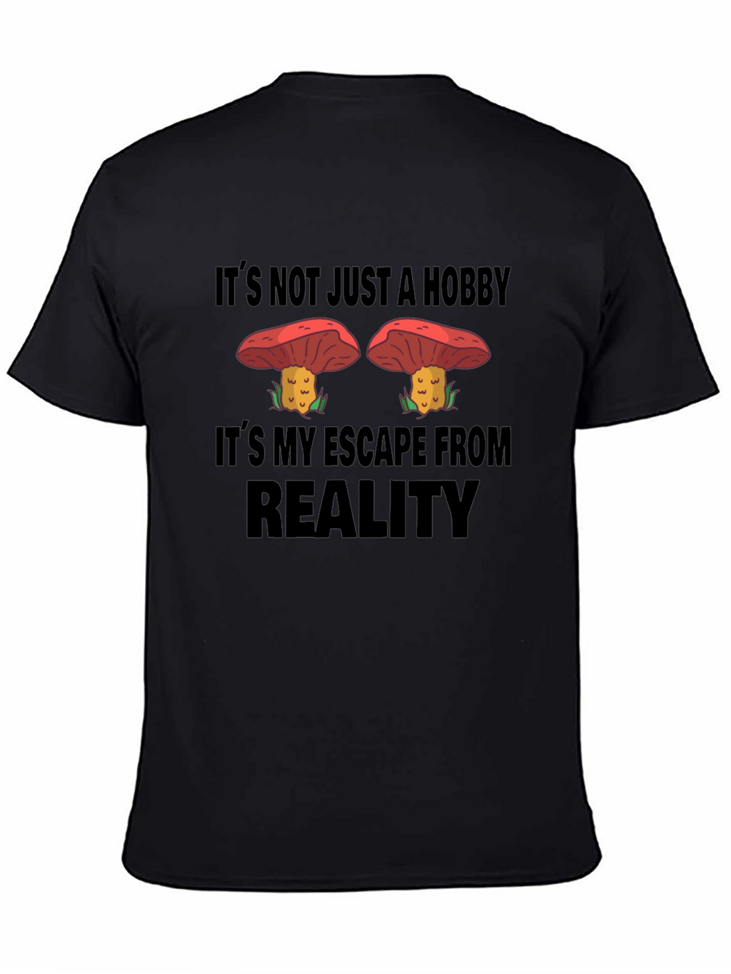 Mushroom Escape Reality Graphic T-Shirt