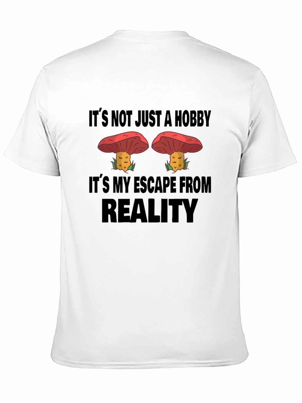 Mushroom Escape Reality Graphic T-Shirt