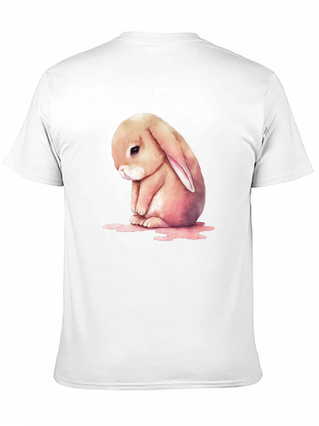 Sad Bunny Graphic T-Shirt - Cute and Comfy