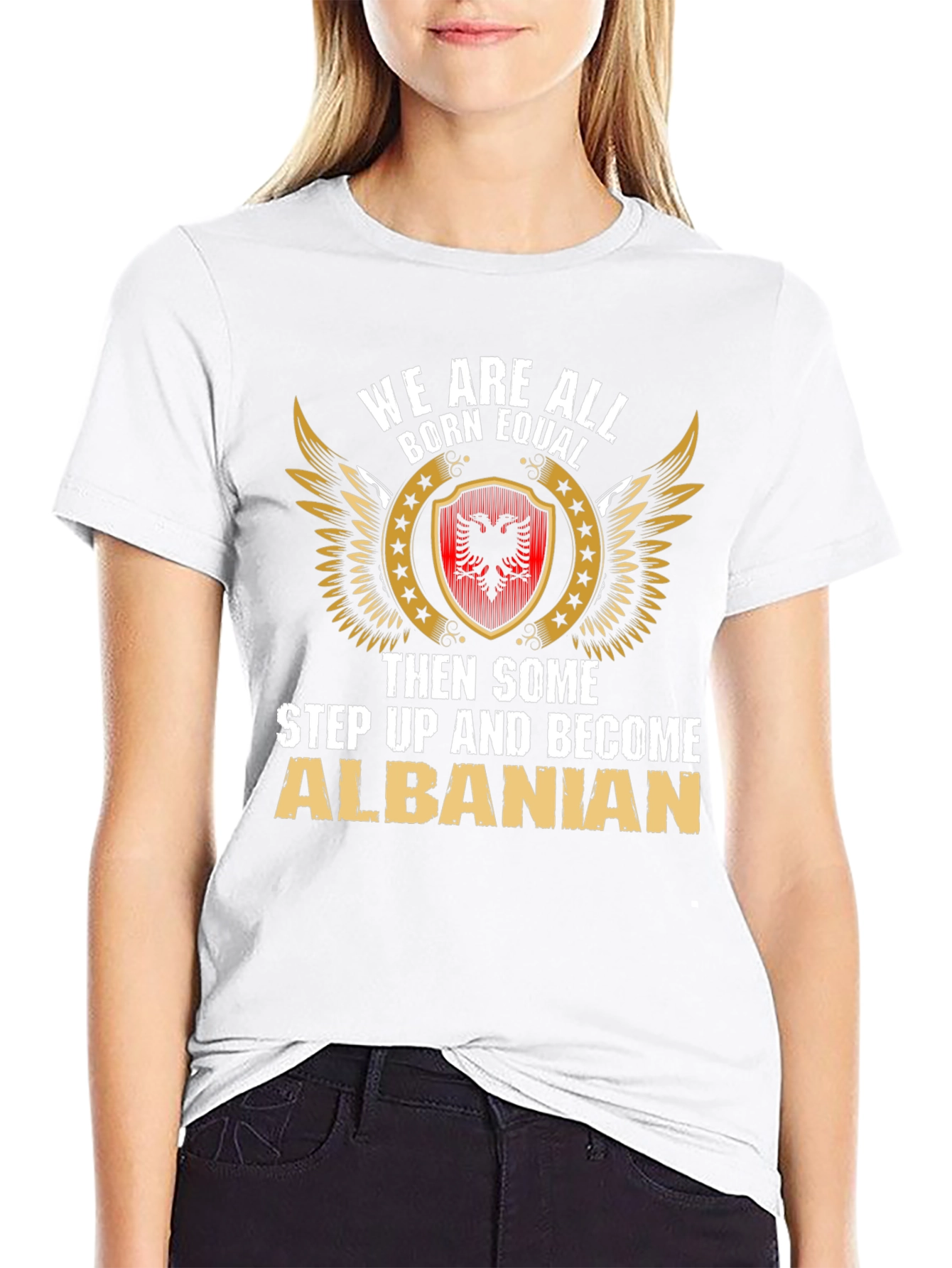 Albanian Pride Graphic T-Shirt