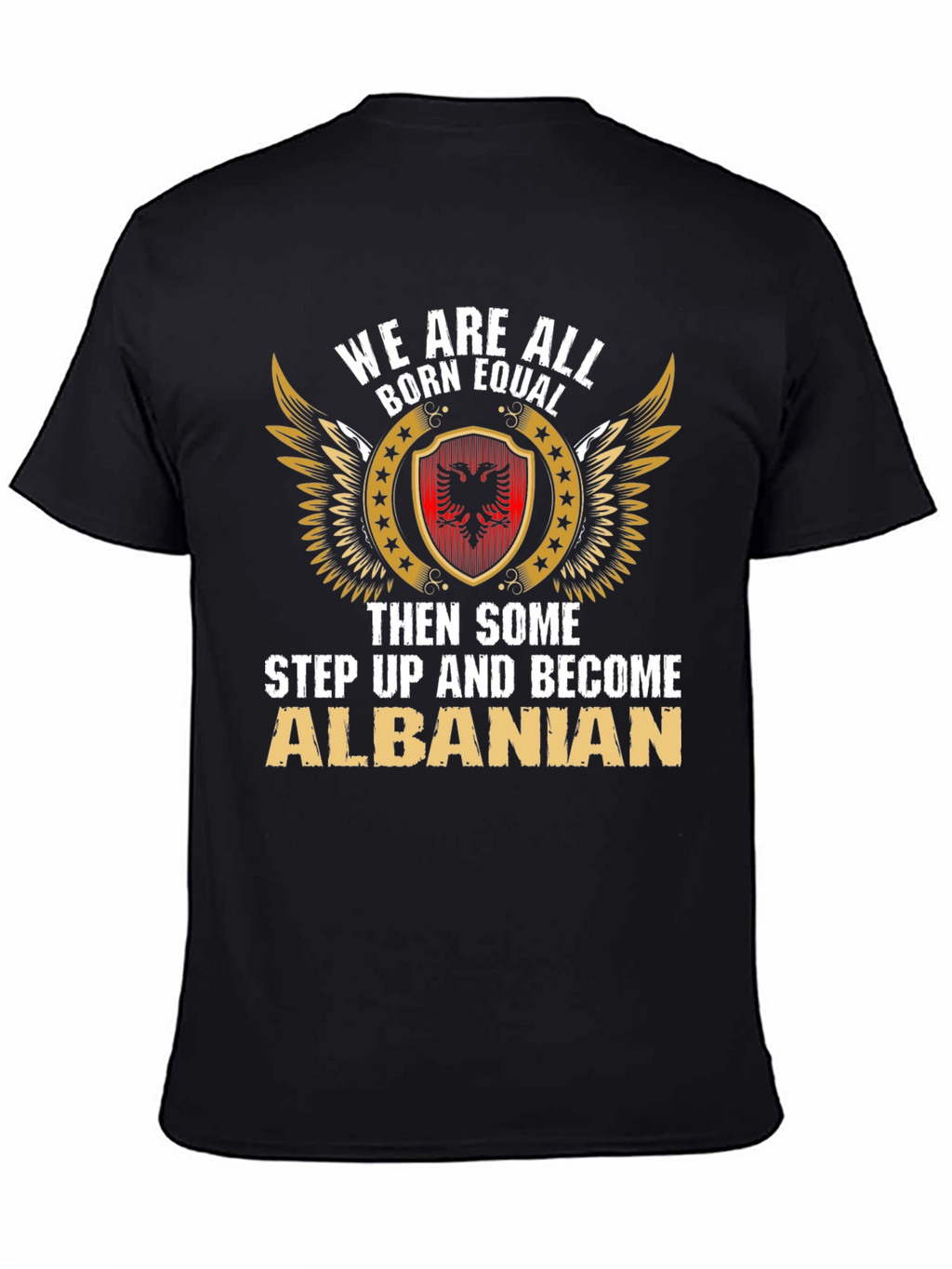Albanian Pride Graphic T-Shirt
