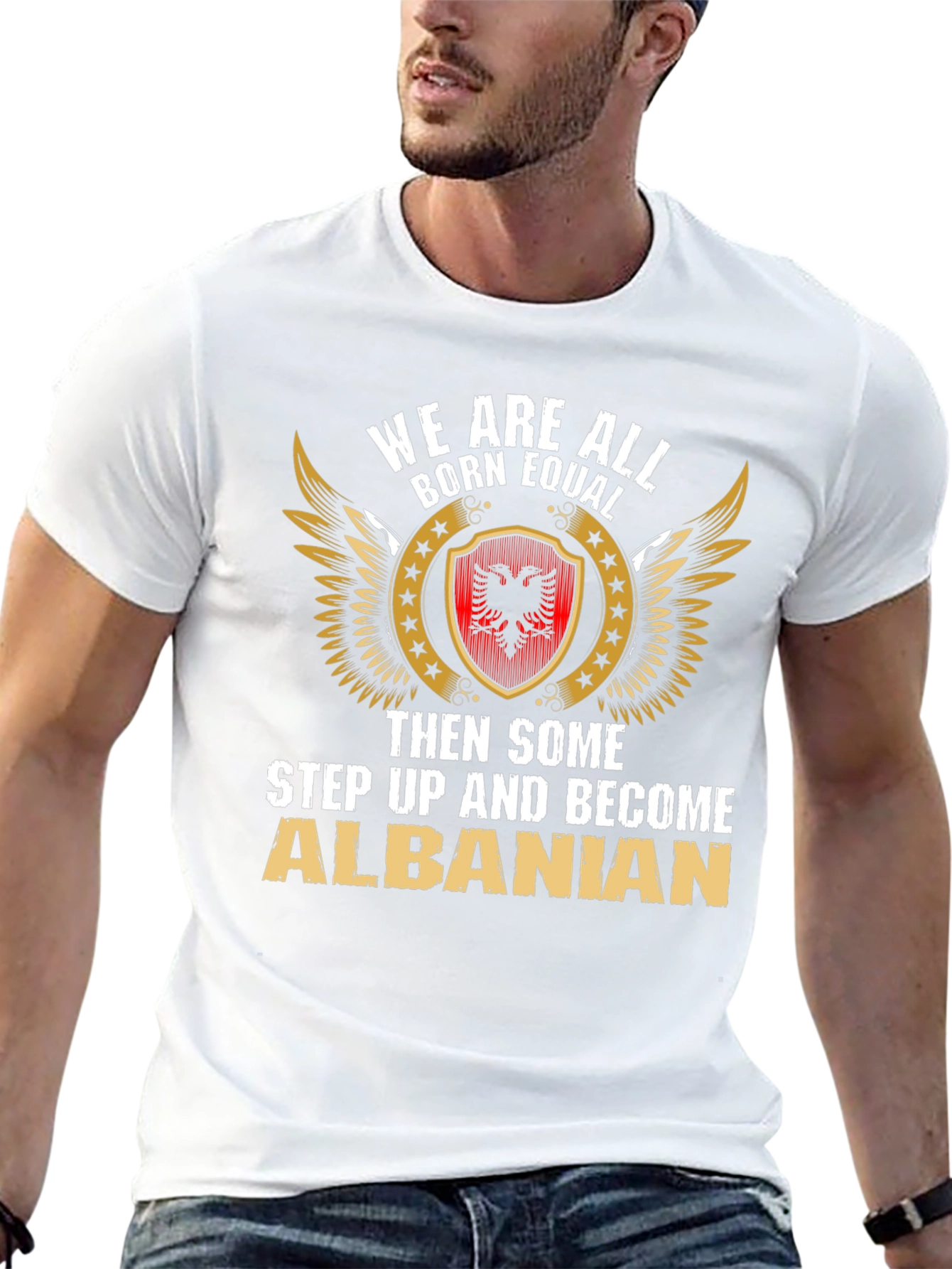 Albanian Pride Graphic T-Shirt
