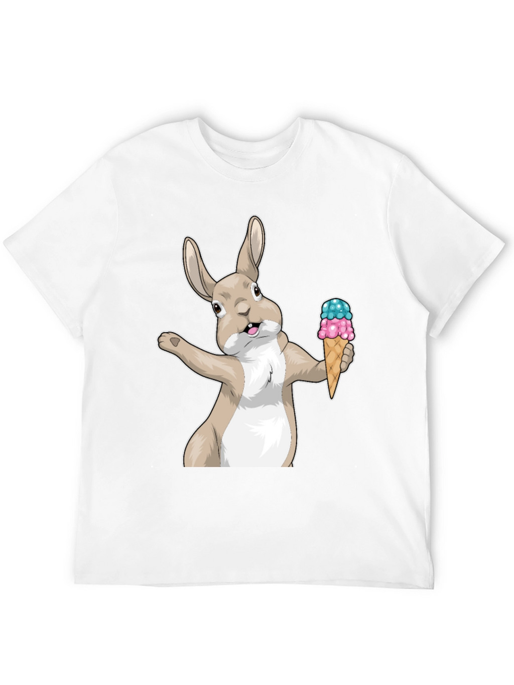 Bunny Ice Cream Graphic Tee