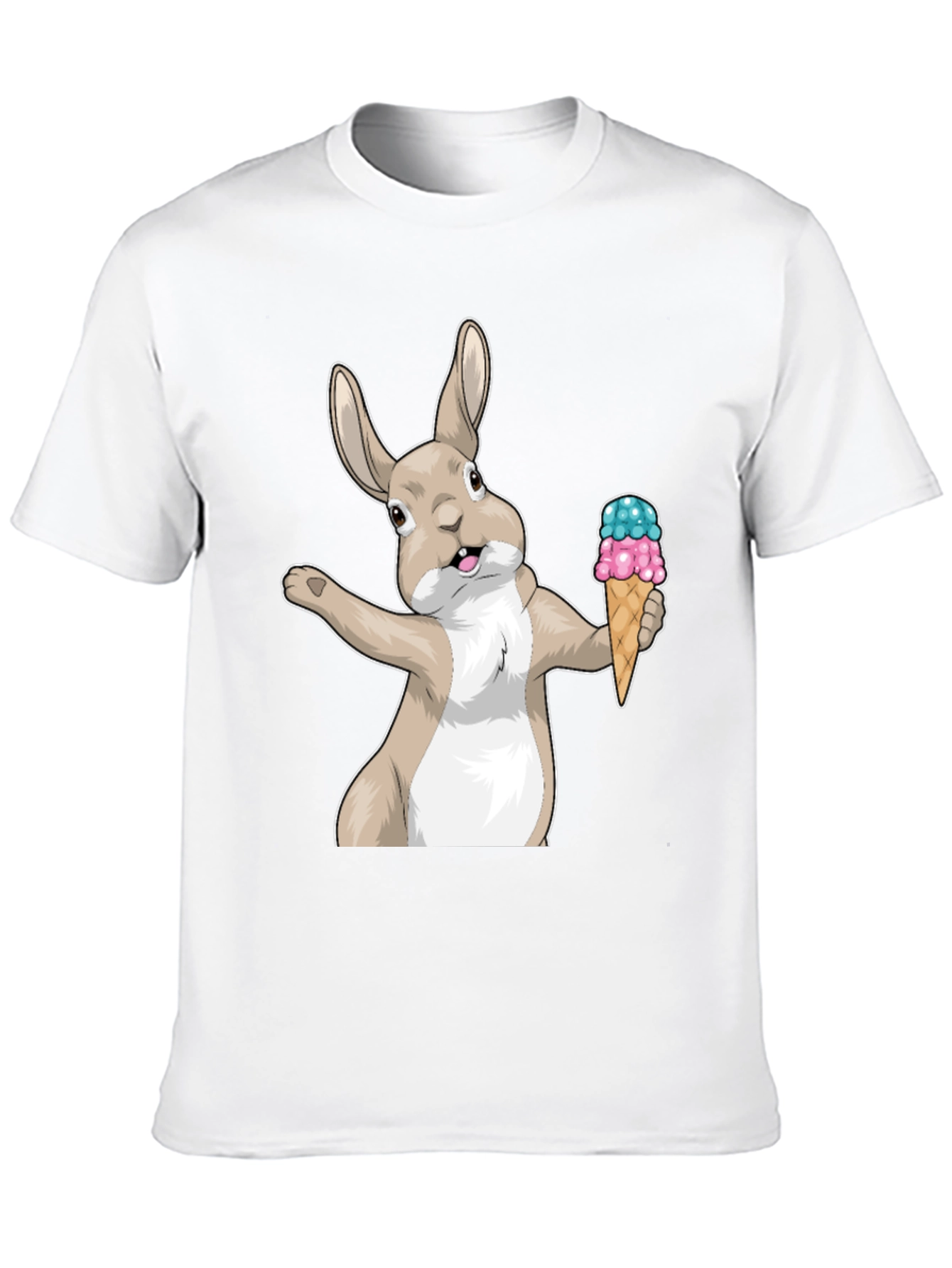 Bunny Ice Cream Graphic Tee