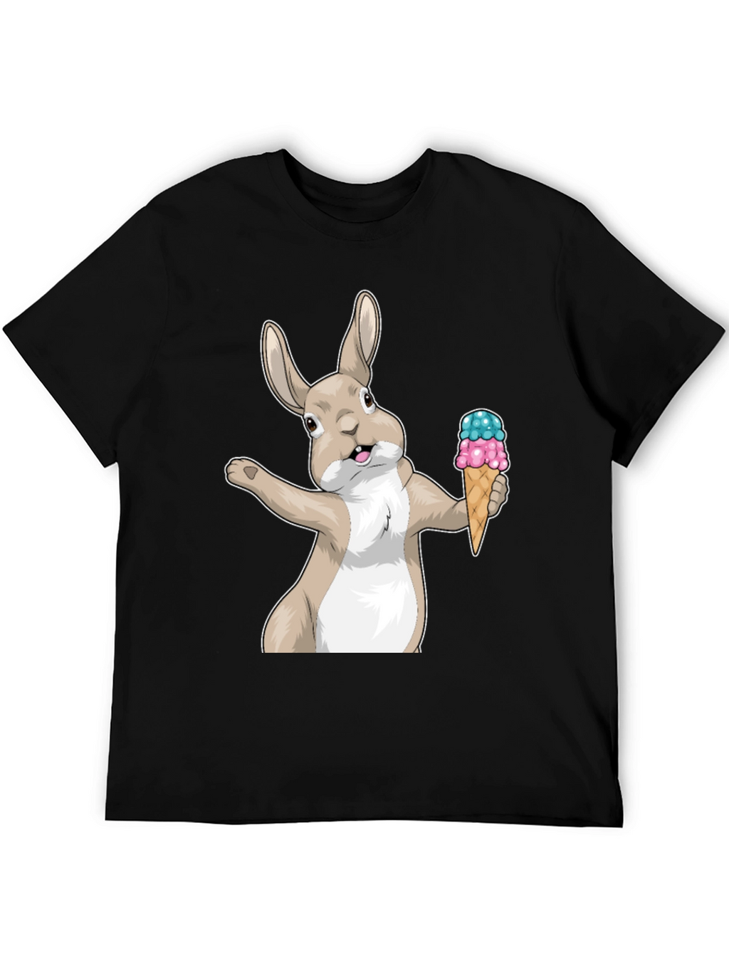 Bunny Ice Cream Graphic Tee