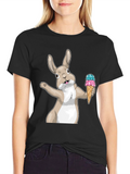 Bunny Ice Cream Graphic Tee