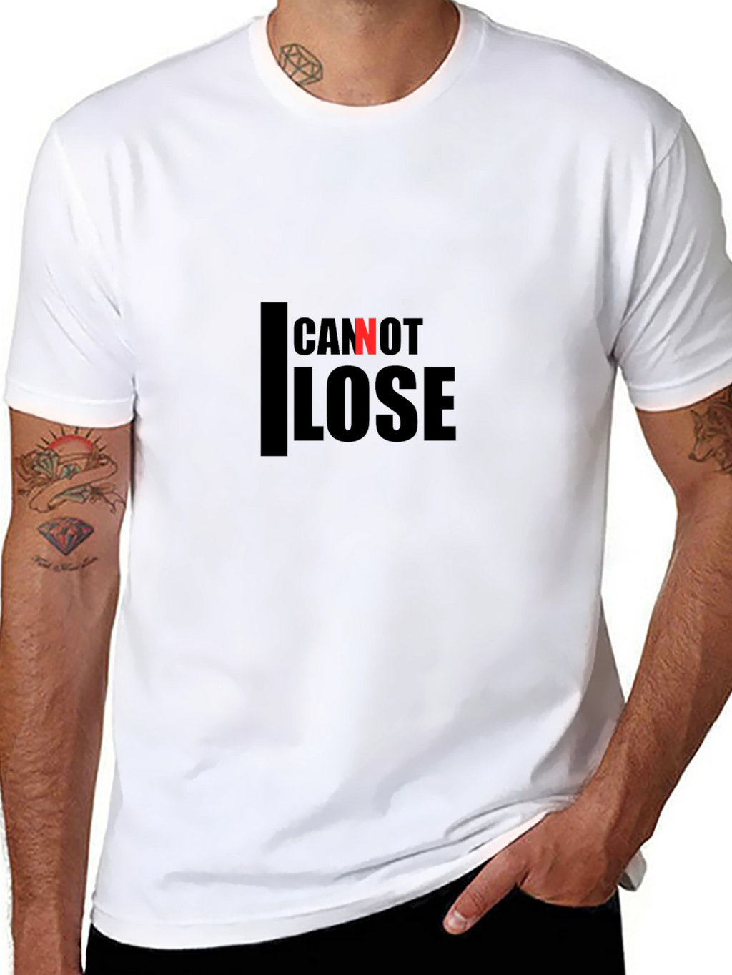 Cannot Lose Black T-Shirt