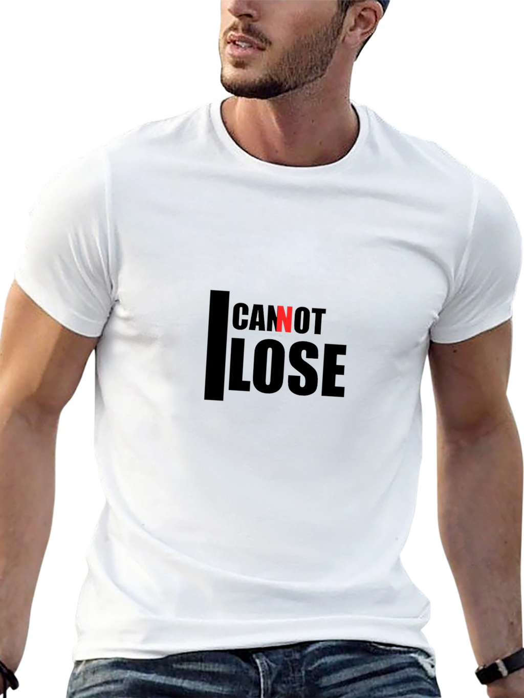 Cannot Lose Black T-Shirt