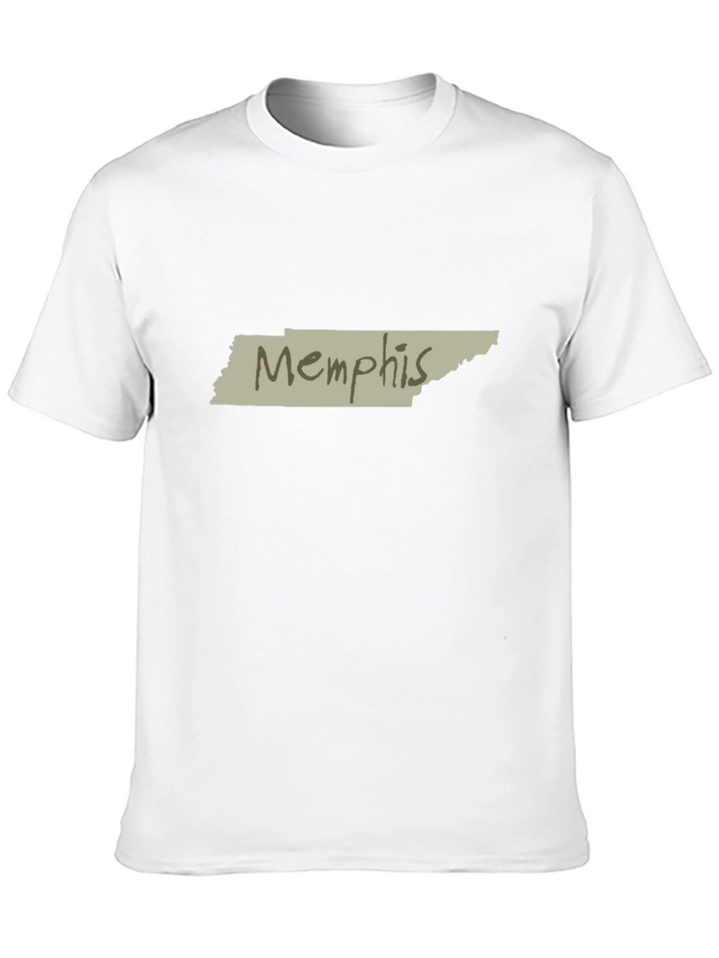 Memphis Tennessee State Outline T-Shirt
