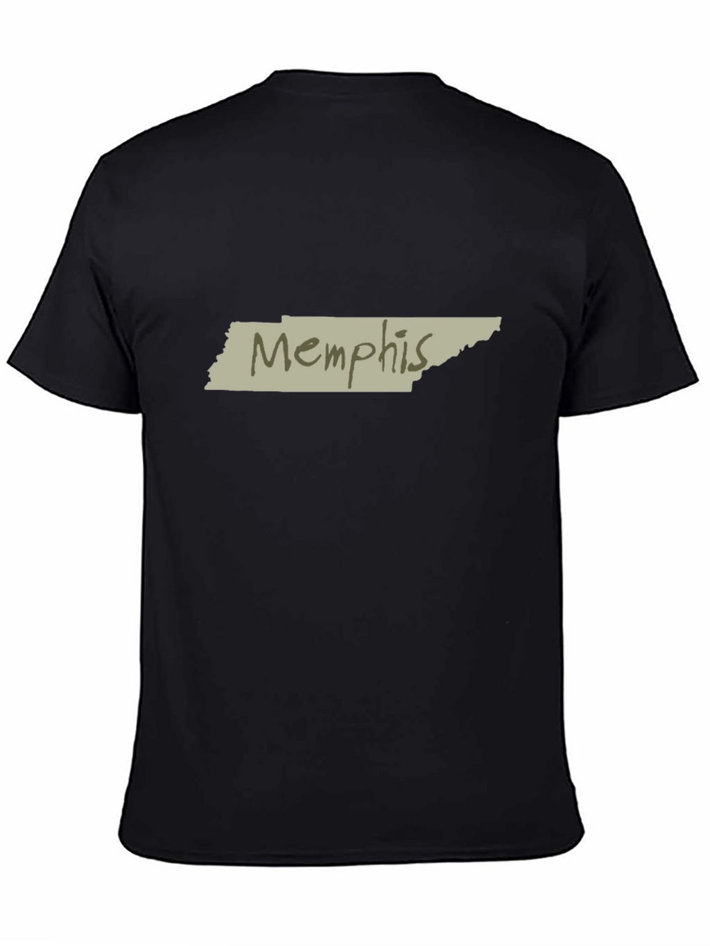 Memphis Tennessee State Outline T-Shirt