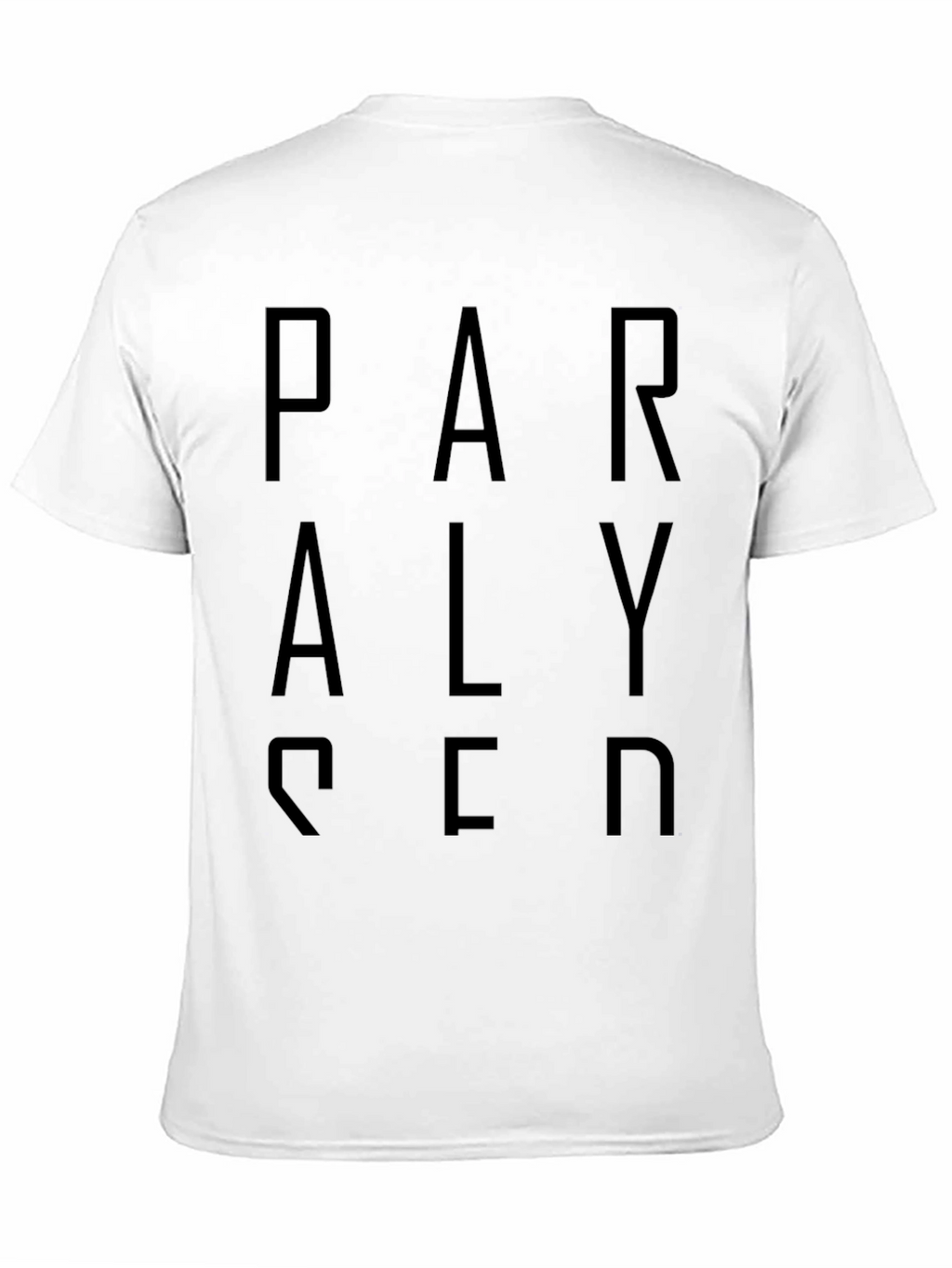 Paralysed Graphic Black T-Shirt