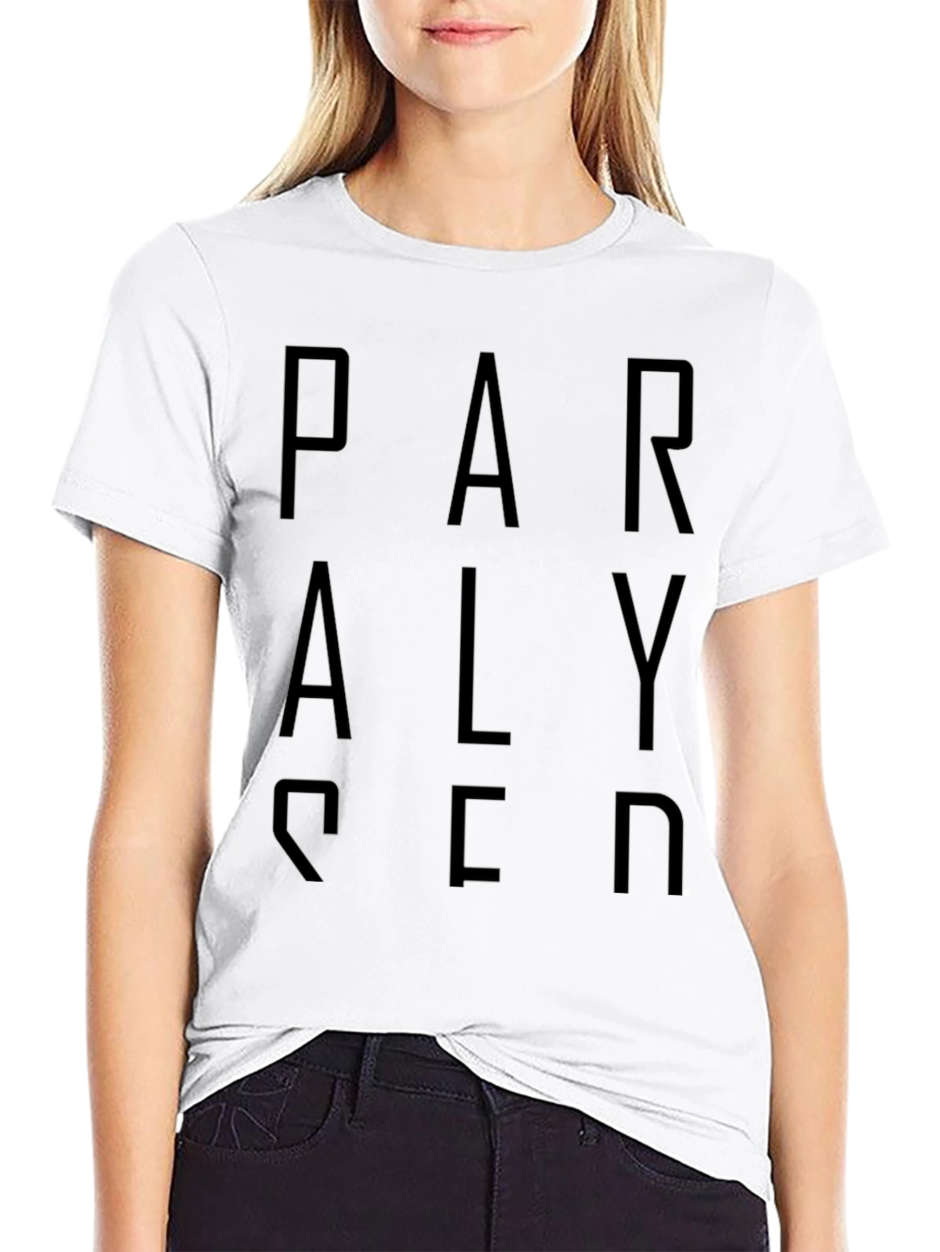 Paralysed Graphic Black T-Shirt
